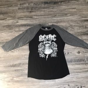 AC/DC Long Sleeved T-Shirt AND Metallica T-Shirt